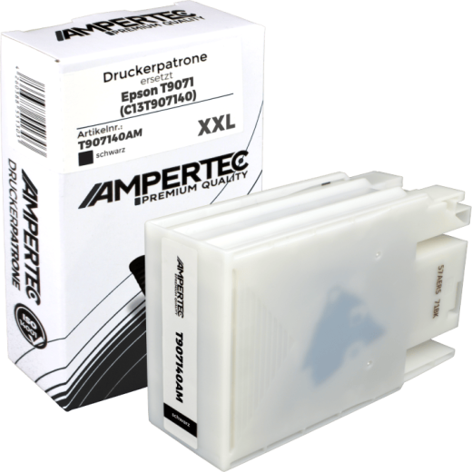 Ampertec Tinte ersetzt Epson C13T907140 black