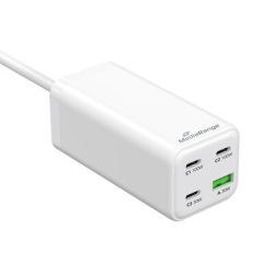 MediaRange Ladestation 100W 4-Port 1xUSB-A/3xUSB-C GaN,...