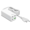 MediaRange Ladestation 100W 4-Port 1xUSB-A/3xUSB-C GaN, weiß