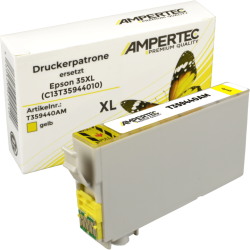 Ampertec Tinte für Epson C13T35944010 35XL yellow
