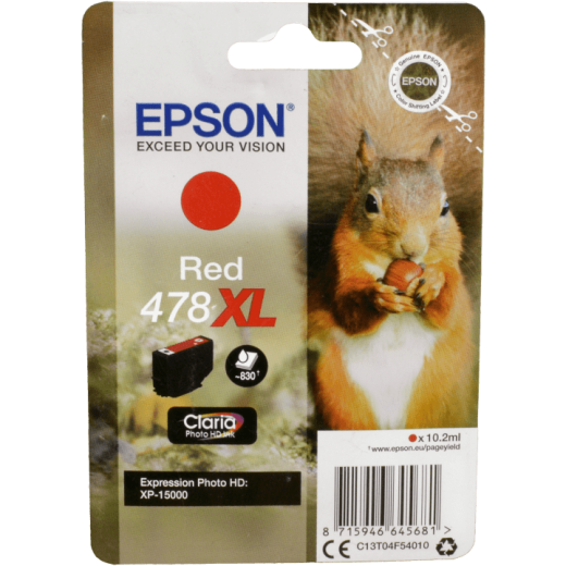 Epson Tinte C13T04F540 rot 478XL