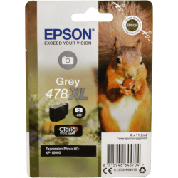 Epson Tinte C13T04F640 grau 478XL