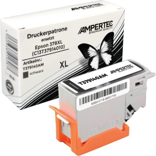 Ampertec Tinte ersetzt Epson C13T37914010 378XL black