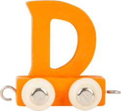 Buchstabenzug bunt D