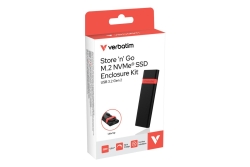 Verbatim USB3.2 Gen2 Store ´n´ Go M.2 NVMe SSD Enclosure Kit