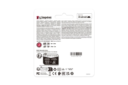 SD MicroSD Card 128GB Kingston SDHC (Class10) o.Adapter retail