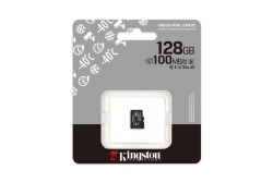 SD MicroSD Card 128GB Kingston SDHC (Class10) o.Adapter retail