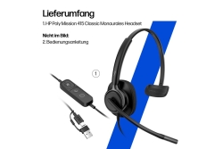 Poly Mission 415 Mono Teams USB-C/A