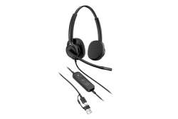 Poly Mission 425 Stereo Teams USB-C/A bulk