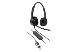 Poly Mission 425 Stereo Teams USB-C/A bulk