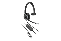 Poly Mission 615 Mono Teams USB-C/A bulk