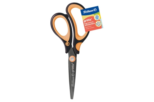 Pelikan griffix Schere SC1RS NeonBlac re sp FS/3