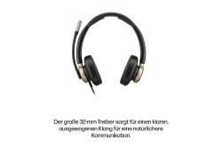 Poly Mission 825 Stereo Teams USB-C/A