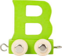 Buchstabenzug bunt B