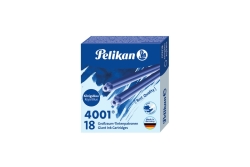 Pelikan Tintenpatrone 4001 GTP18 K-Blau i.Schuber