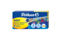 Pelikan Tintenpatrone 4001 GTP/f/5 k-blau(Folie)i.50er