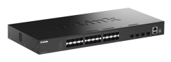 Switch 440mm D-Link DGS-1530-28S 4*SFP+/24*SFP retail