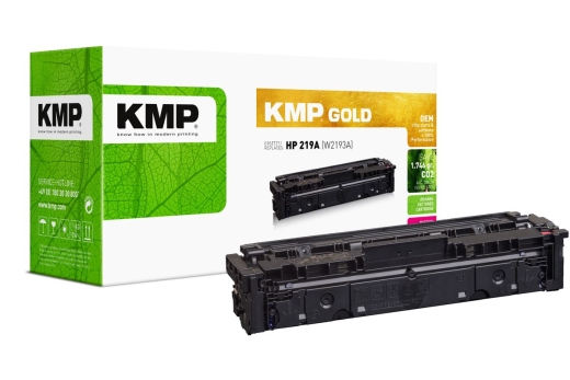 KMP GOLD Toner HP 219A (W2193A) magenta 1200 Seiten remanufactured