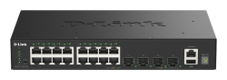 Switch 280mm D-Link DGS-1530-20 4*SFP+/16*GE retail