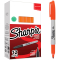 Sharpie Fein Permanent Marker Rundspitze Orange 12er Faltschachtel