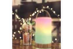 Avide LED tragbare Tischlampe RGB mit Druckknopf
