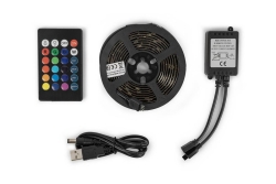 Avide LED Streifen Blister 5V SMD5050 30LED RGB IP65 2m