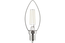 Avide LED Birne White Filament Candle 4.5W E14 WW 2700K