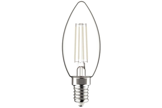 Avide LED Birne White Filament Candle 6.5W E14 WW 2700K