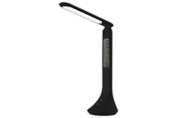 Avide LED Tischleuchte Kalender Schwarz 5W