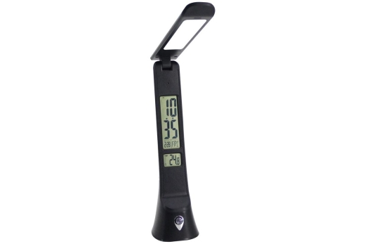 Avide LED Tischleuchte Hugo Schwarz 6W Kalendar