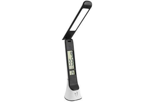 Avide LED Tischleuchte Hugo Schwarz-Weiß 6W Kalendar