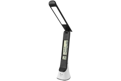Avide LED Tischleuchte Hugo Schwarz-Weiß 6W Kalendar