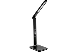 Avide LED Tischleuchte Büro Kalender Schwarz 6W 350lm