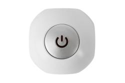 Entac Steckdosenball 3fach mit USB 1,5m Schalter weiß