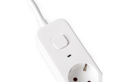 Entac Steckdosenleiste 4fach 1x USB-A & 1 USB-C, 1,5m weiß