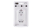 Entac Steckdosenadapter + 2x USB-A weiß
