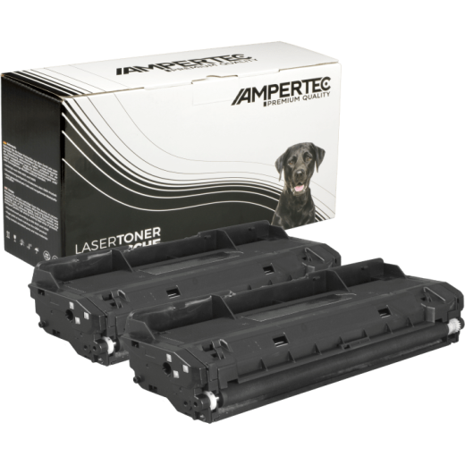 2 Ampertec Toner ersetzt HP MLT-D116L/ELS Doppelpack schwarz