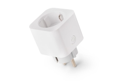 Entac WIFI Steckdosenadapter mit Leistungsmesser weiß