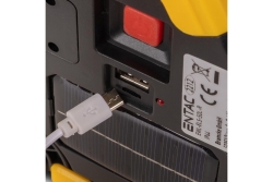 Entac Warnleuchte Solarfunktion 1800 mAh