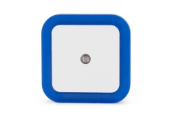 Entac Nachtlicht 0.5W quadratisch CW Blue Dämmerungssensor