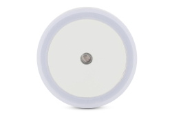 Entac Nachtlicht 0.5W Kreis WW White Dämmerungssensor