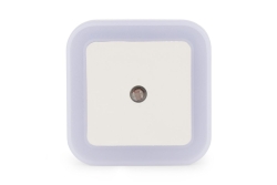 Entac Nachtlicht 0.5W quadrat. CW White Dämmerungssensor