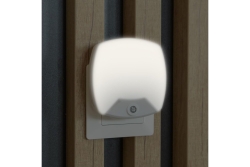 Entac Nachtlicht 0.5W quadrat. WW White Dämmerungssensor