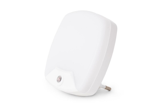 Entac Nachtlicht 0.5W quadrat. CW White Dämmerungssensor