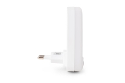 Entac Nachtlicht 0.5W quadrat. CW White Dämmerungssensor
