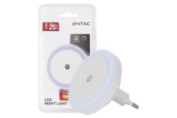 Entac Nachtlicht 0.5W Kreis CW White Dämmerungssensor