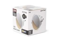 Entac Nachtlicht 0,8W CDS Dämmerungssensor(ohne PIR...
