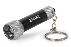 Entac Taschenlampe 5LED Schlüsselanhänger Schwarz