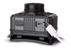 Entac Stirnlampe Zoom mit Akku 10W Handbewegungsensor