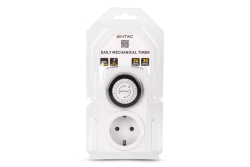 Entac Mechanischer Timer Mini 24 Stunden 24 Programme
